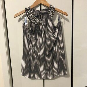 Inc Ladies Top With a Rhinestone Design Size X Large